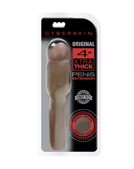 CyberSkin Original 4 Inch Xtra Thick Penis Extension