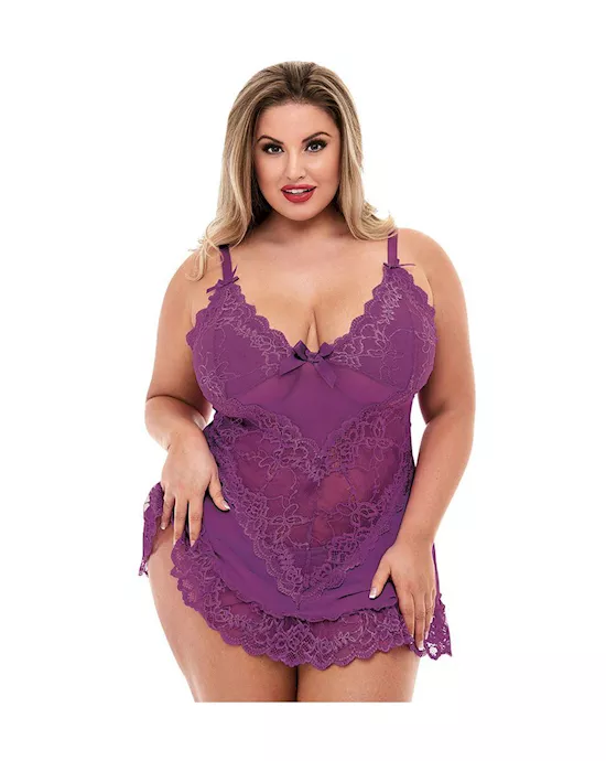 Mini Lace Chemise