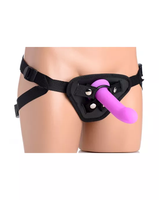 Double-G Deluxe Vibrating Strap On Kit