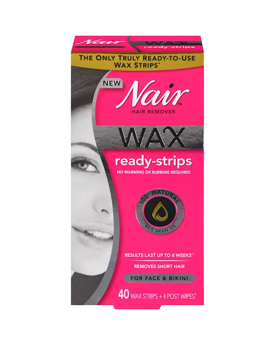 Nair Wax Ready-Strips Body - 40 Pack