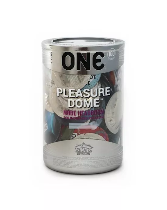 One Pleasure Dome Condoms 100 Pack