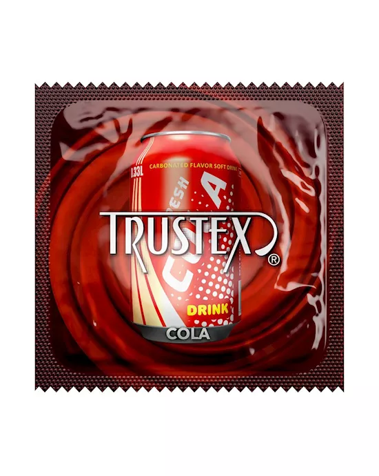 Trustex Cola Flavored Condoms - 3 Pack