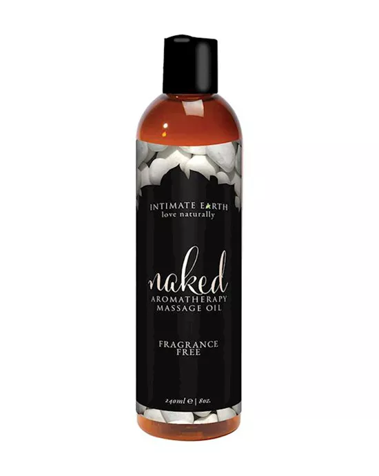 Intimate Earth Naked Aromatherapy Massage Oil - Fragrance Free
