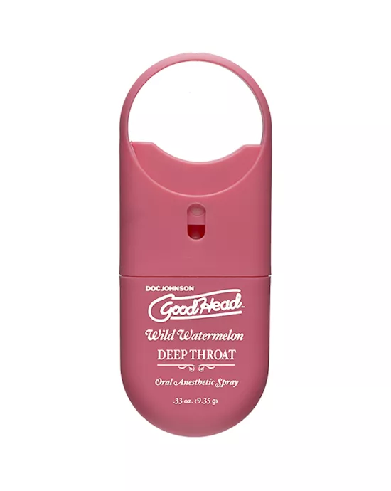 Doc Johnson GoodHead Deep Throat Spray To Go - Watermelon