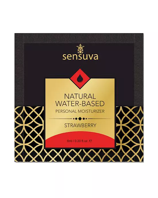 Natural Water-Based Personal Moisturiser  - Strawberry 