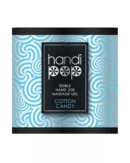 Handipop Hand Job Massage Gel  - Cotton Candy