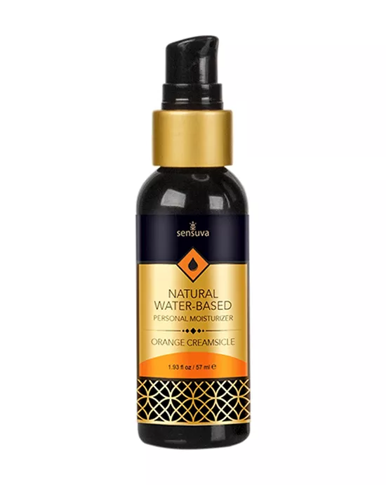 Natural Water-Based Personal Moisturiser - Orange