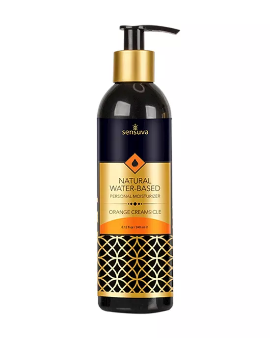 Natural Water-Based Personal Moisturiser - Orange