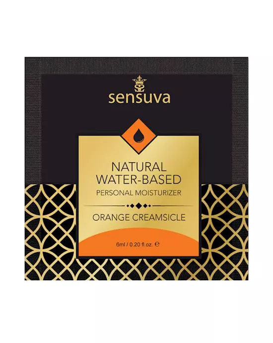 Natural Water-Based Personal Moisturiser - Orange