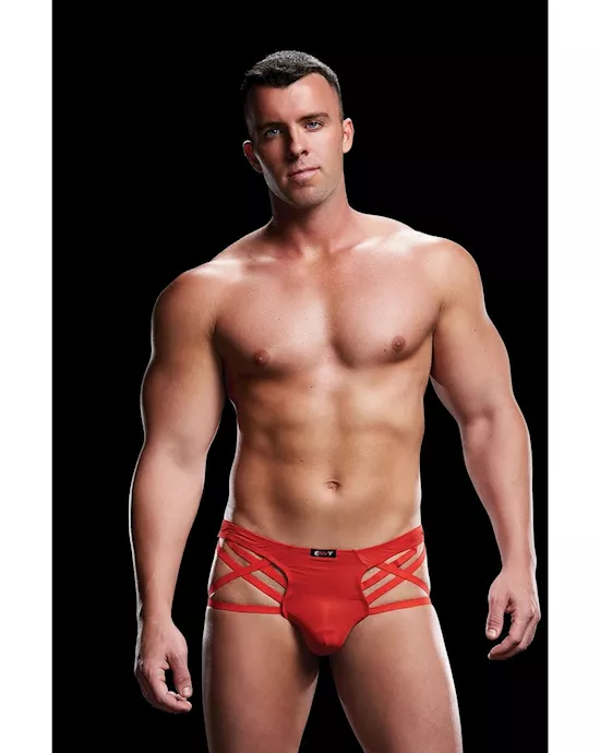 Baci Low Rise Thong with Straps