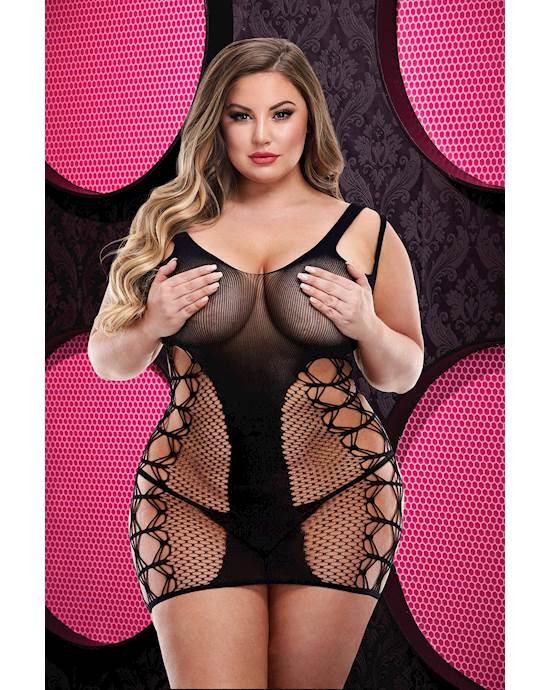 Jacquard Mini Dress 