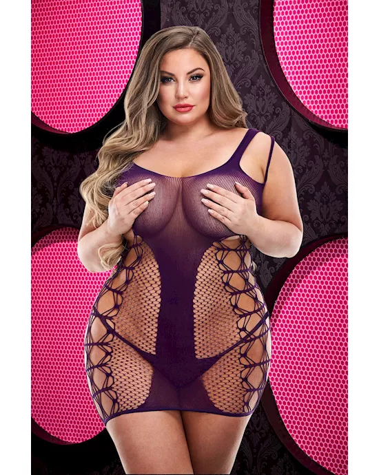 Jacquard Mini Dress 