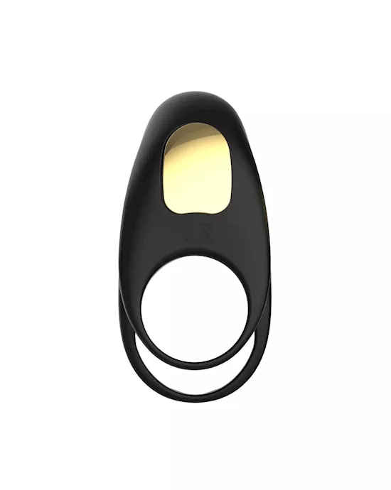 Silicone Vibrating Cock Ring with Tickler & Remote