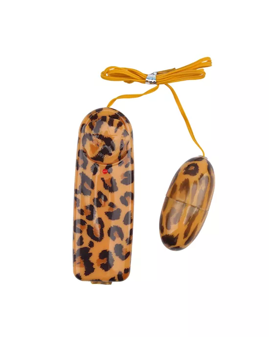 Leopard Print Love Egg