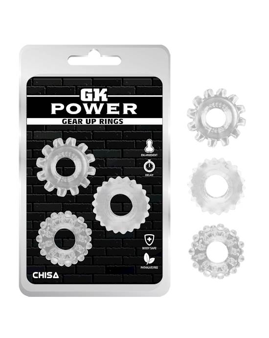 Gear Up Cock Ring Set