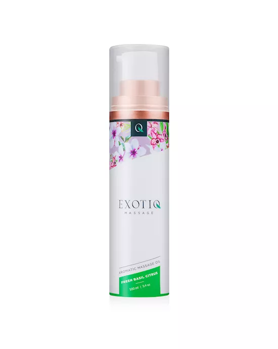 Exotiq Massage Oil Basil Citrus 100ml