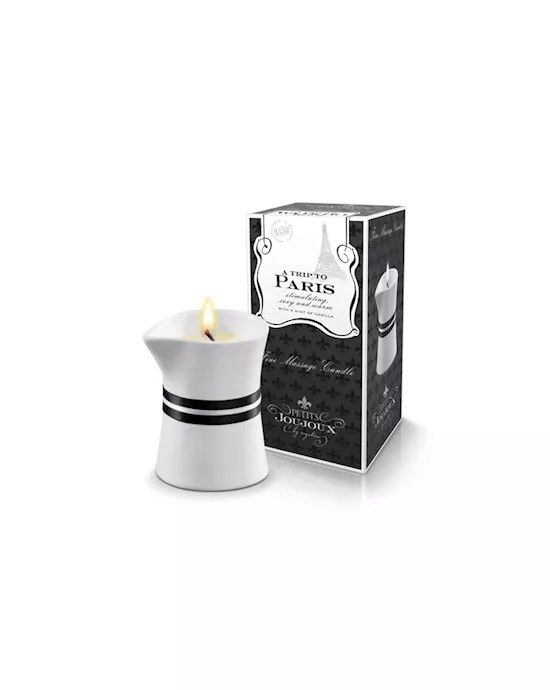 Petits Joujoux A Trip to Paris Massage Candle - 120g