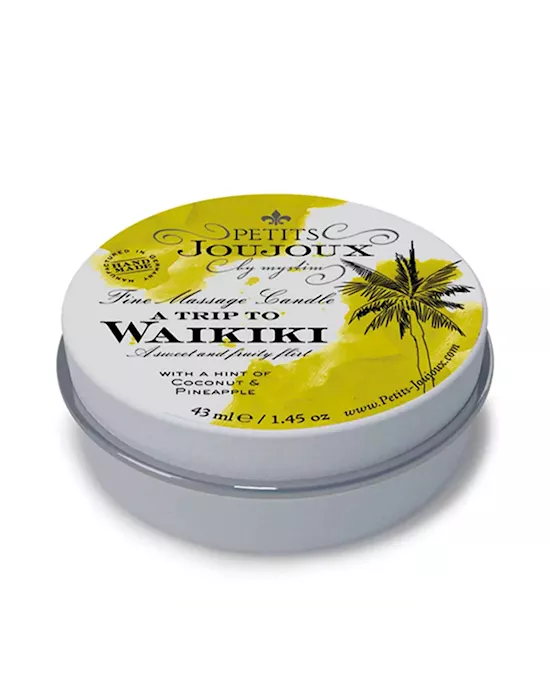 Petits JouJoux Waikiki Massage Candle