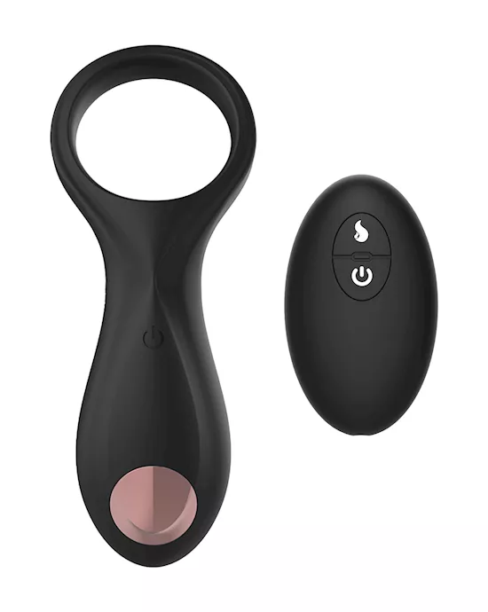 Vibro Rc C-ring With Clitoral Stimulator 