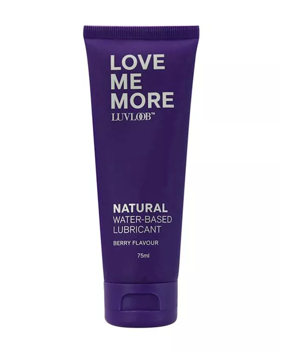 Luvloob Love Me More Water-Based Lubricant - Berry