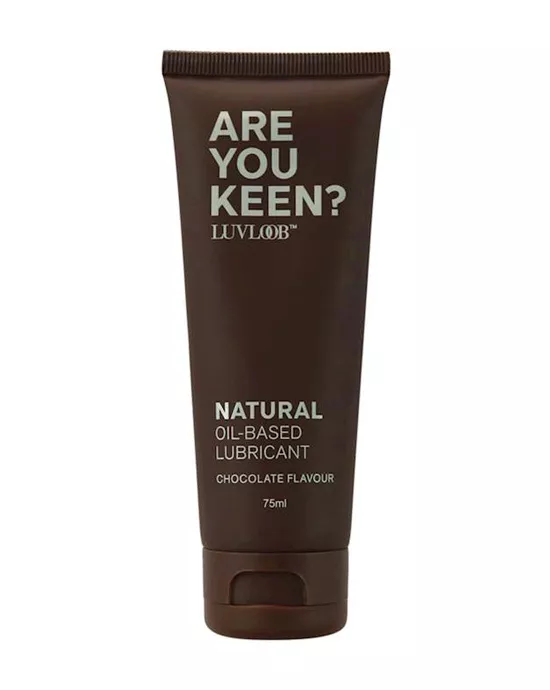 Luvloob Are You Keen Oil-Based Lubricant - Chocolate