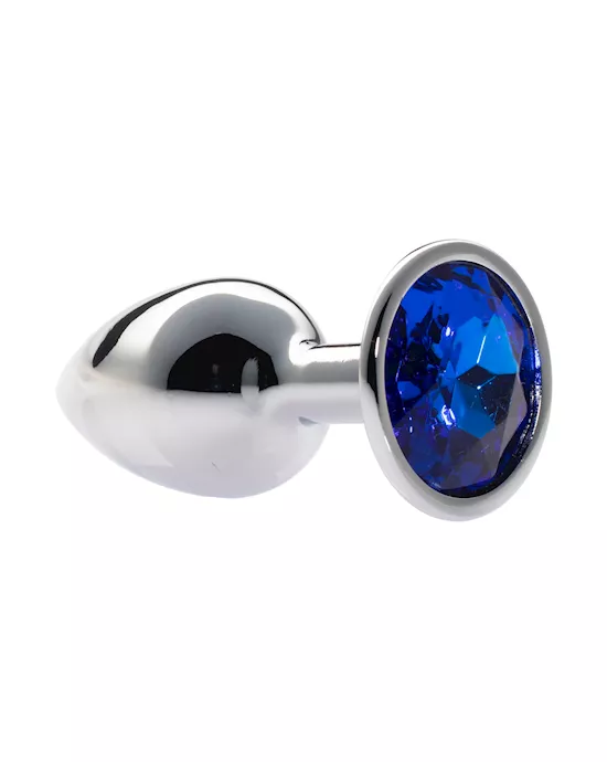 Kink Range Alloy Gem Butt Plug - 2.8 Inch