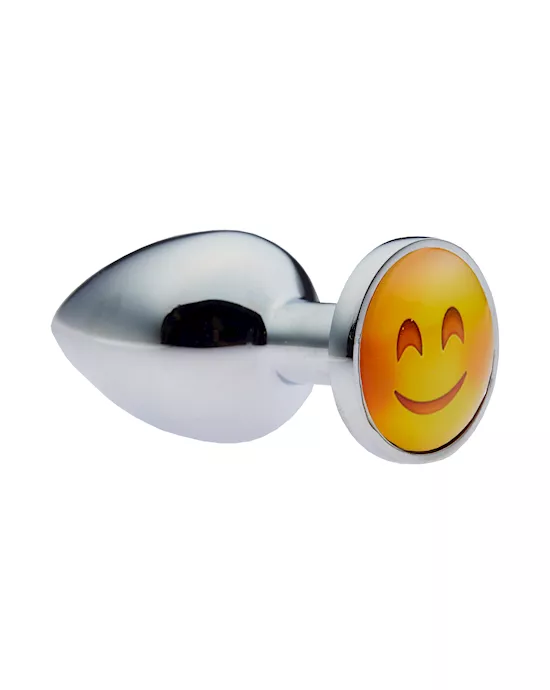 KinKi Smile Emoji Anal Plug - 2.7 Inch