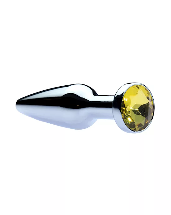 KinKi Pointed Jewelled Butt Plug - 4.4 Inch 