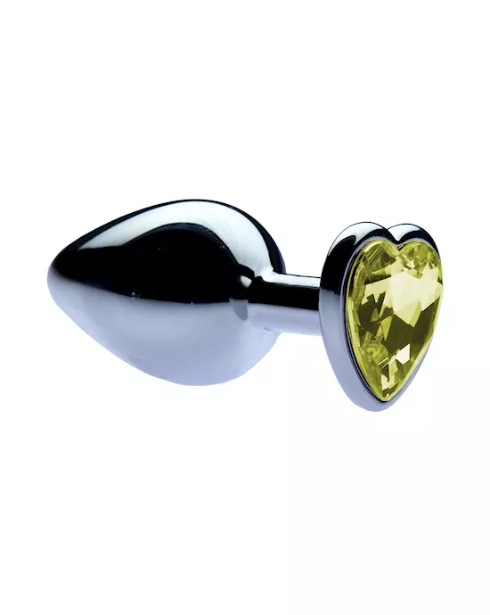 KinKi Jewelled Heart Butt Plug