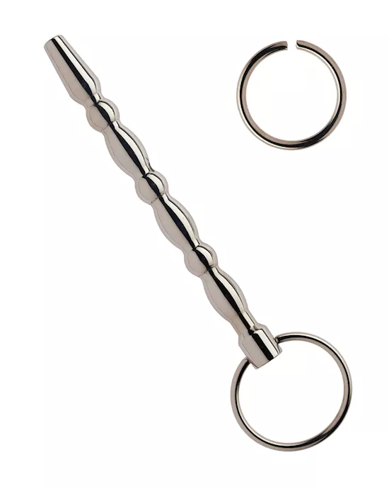 KinKi Bead n' Ball Penis Plug - 5.1 Inch