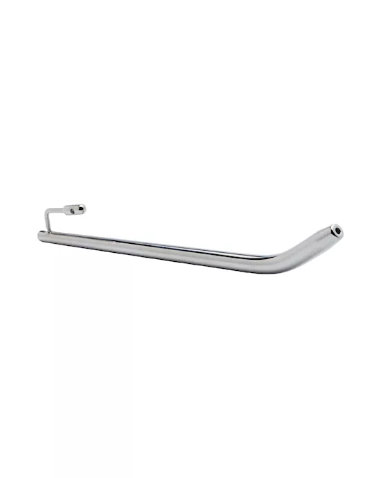 Kink Range Stainless Steel Ring and Penis Plug - 8.2 Inch