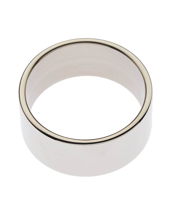 Kink Range Stainless Steel Banded Penis Head Ring  30mm