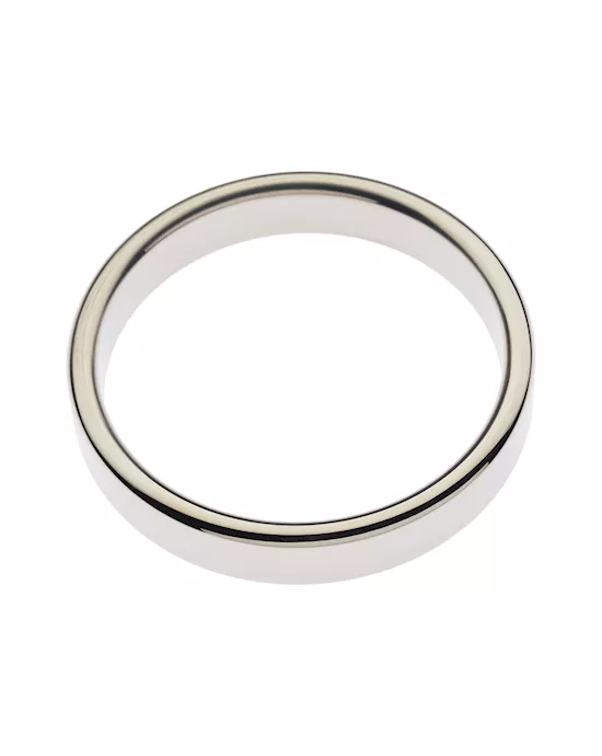 Kink Range Stainless Steel Cock Ring - 55mm