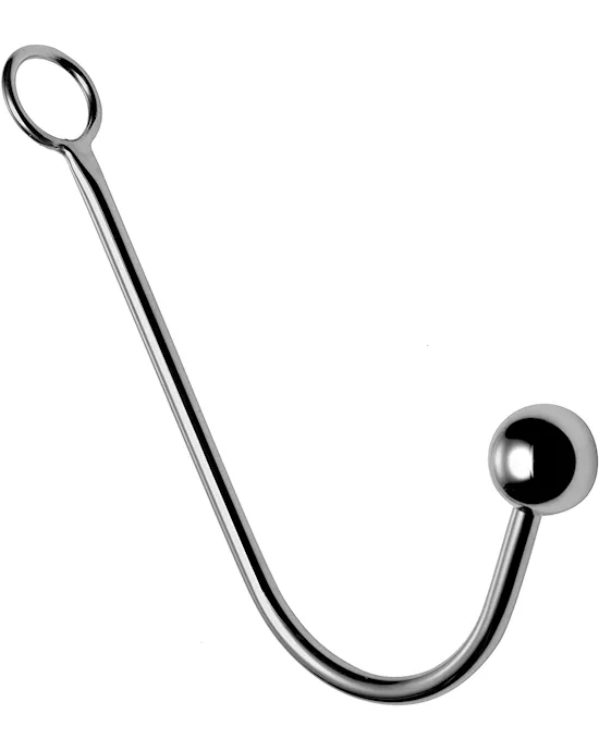 Kink Stainless Steel Anal Hook - Small