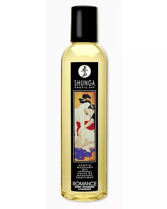 Massage Oil Romance - Champagne Strawberries