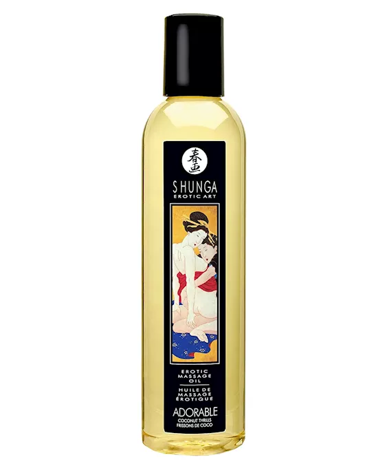 Massage Oil Adorable - Coconut Thrills