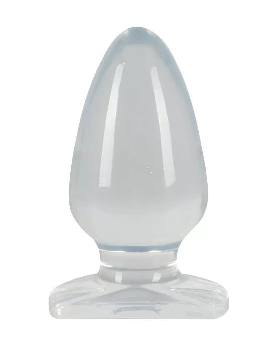 Crystal Clear Butt Plug