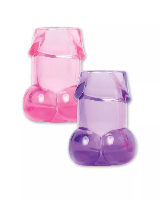 Bachelorette Party Pecker Shot Glasses Asst Colors