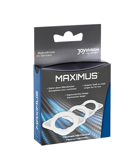 MAXIMUS Cock Ring Set  3 Pack