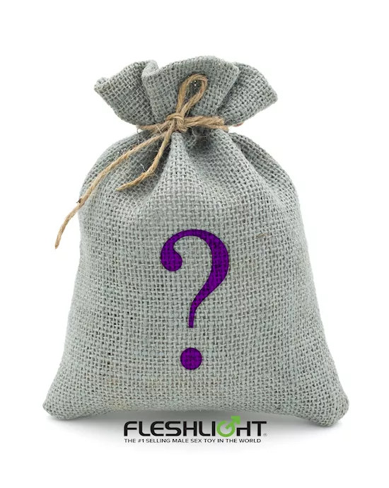 Fleshlight Mystery Bag - Masturbator and Lubricant 