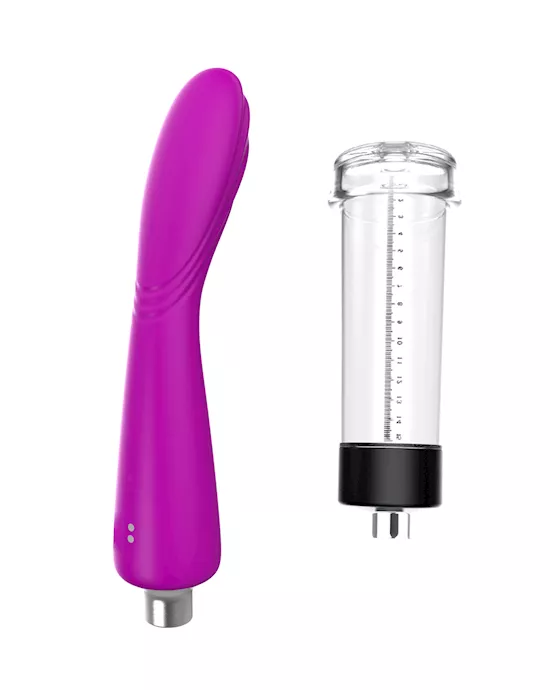 G Spot Vibrator With Penis Pump 