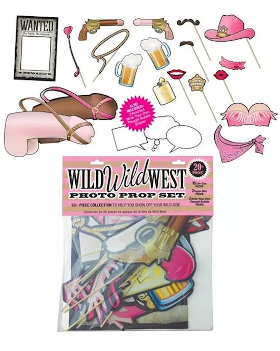 Wild Wild West Photo Prop Set