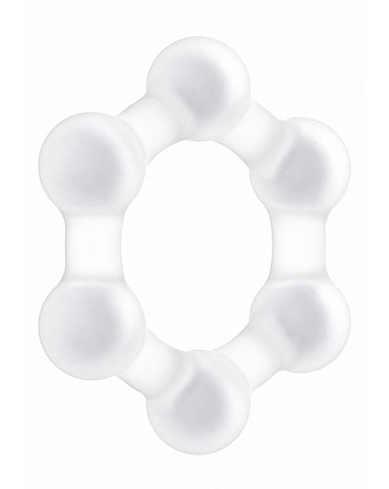 NO 83 Weighted Cock Ring Transparent