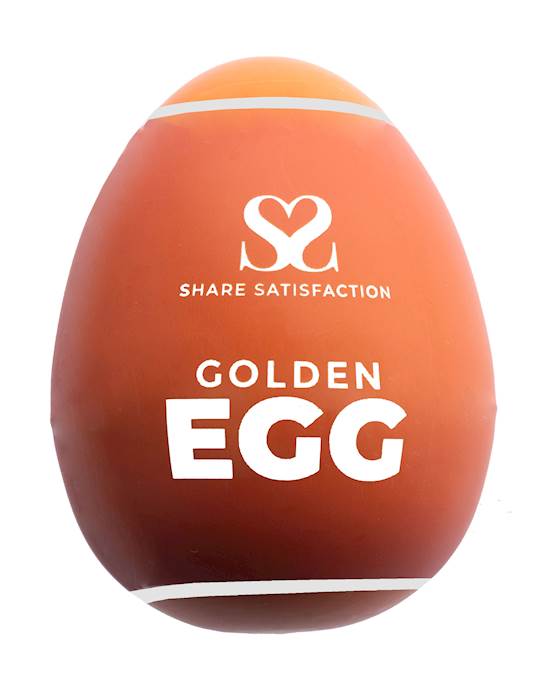 Share Satisfaction Masturbator Egg  Golden