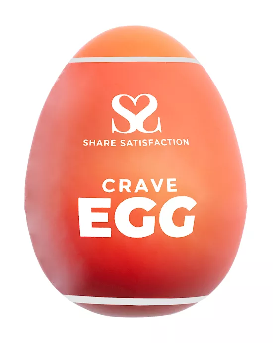 Share Satisfaction Masturbator Egg - Crave 