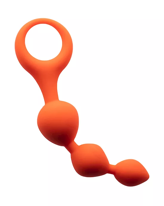 Share Satisfaction Silicone 3 Bead Plug 