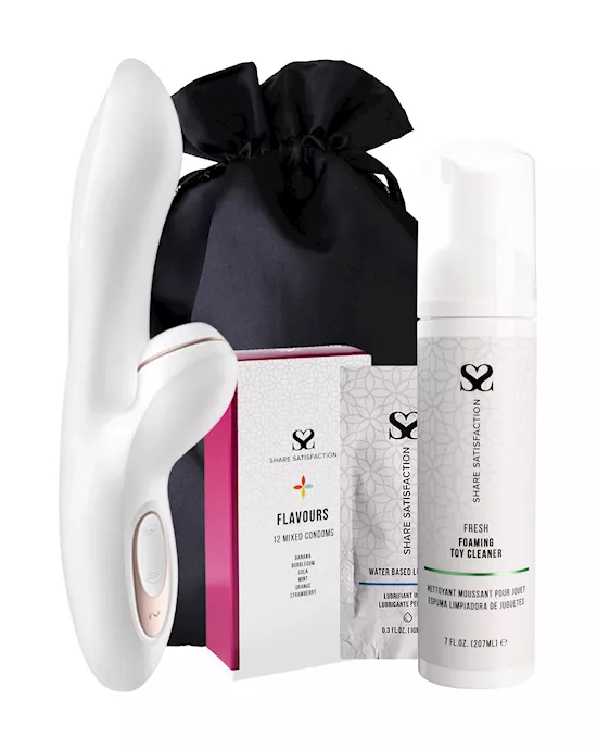Free Satisfyer Pro Plus G-Spot - Essentials Bundle