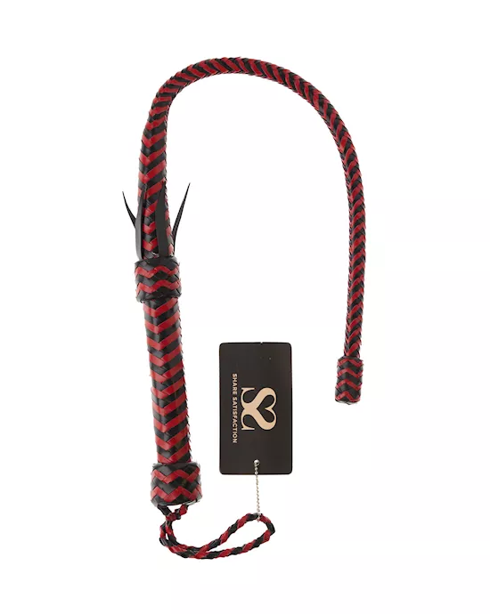 Bound X Solid Tip Leather Whip