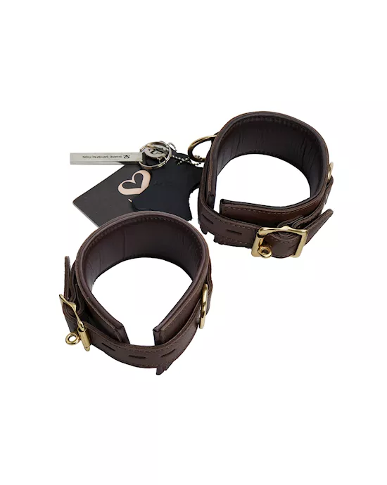 Bound X Calfskin Ankle Cuffs