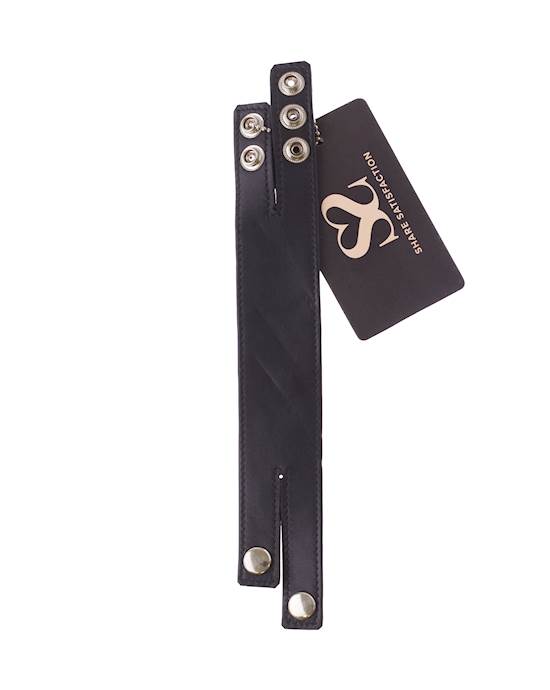 Bound X Adjustable Leather Cock Cuff